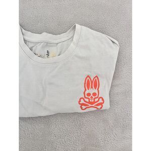 Psycho Bunny Shirt Adult Large Beige Tan Cotton Hype Y2K Streetwear Outdoor Men